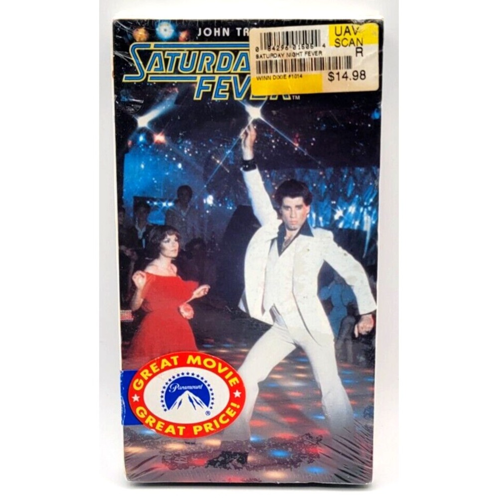 SATURDAY NIGHT FEVER VHS‎ 1994 FACTORY SEALED JOHN TRAVOLTA